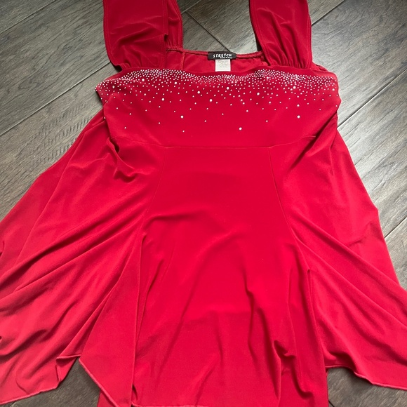 Red and White formal blouses - Picture 1 of 4
